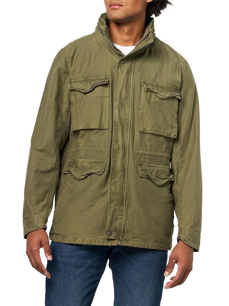 [해외] Lucky Brand 남성용 M-65 필드 재킷 네잎 클로버 XXL [호환]
