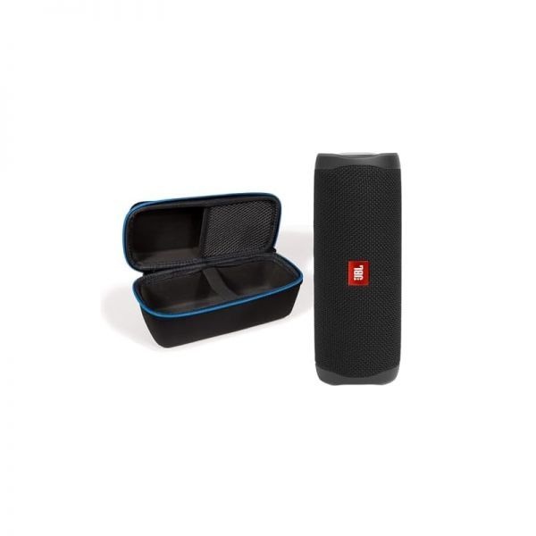 [해외] JBL Flip 5 블랙 divvi 보호 하드쉘 케이스 번들 281262