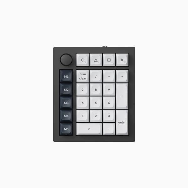 Keychron 유무선 블루투스 기계식 미니키보드 키크론 Q0 MAX 노브 블랙 알루미늄 커스텀 숫자 키패드 저소음적축 40525
