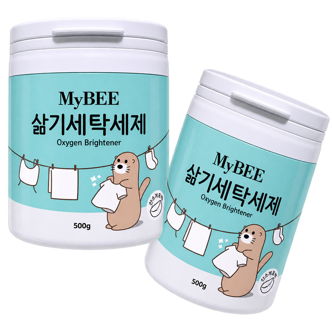 마이비 삶기세탁 유아 세제 500g 2개