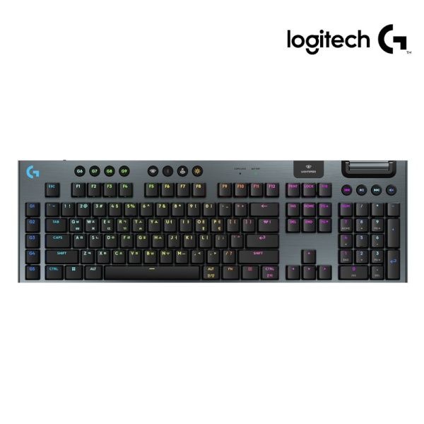 로지텍 무선.블루투스 기계식키보드 로지텍G G915 X 로지텍코리아 블랙적축 4053777
