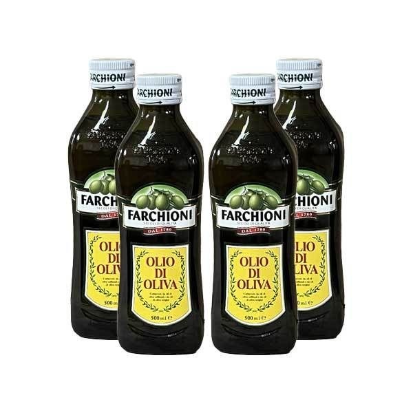 파르키오니 퓨어 올리브유500ml 4병 (안전포장)+사은품 발사믹식초 250ml 1병