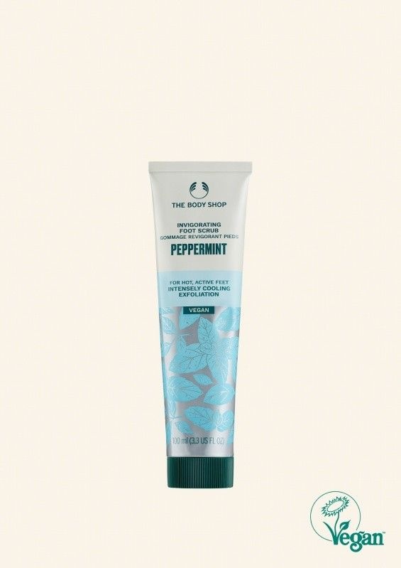 [롯데백화점] 더바디샵 [비건] 페퍼민트 인비거레이팅 풋 스크럽 100ML/ 쿨링&각질제거(25290)