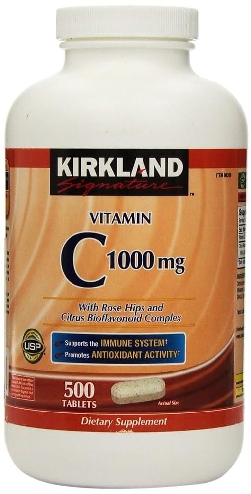 [해외] Kirkland 시그니처 C 1000mg 500정 2팩 [호환]