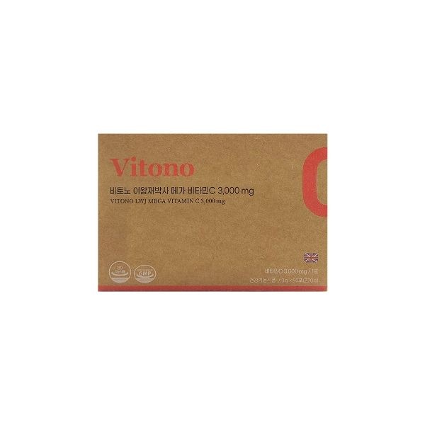 비토노 이왕재 박사 메가 비타민C 3000mg 3g x 90포 x 1개