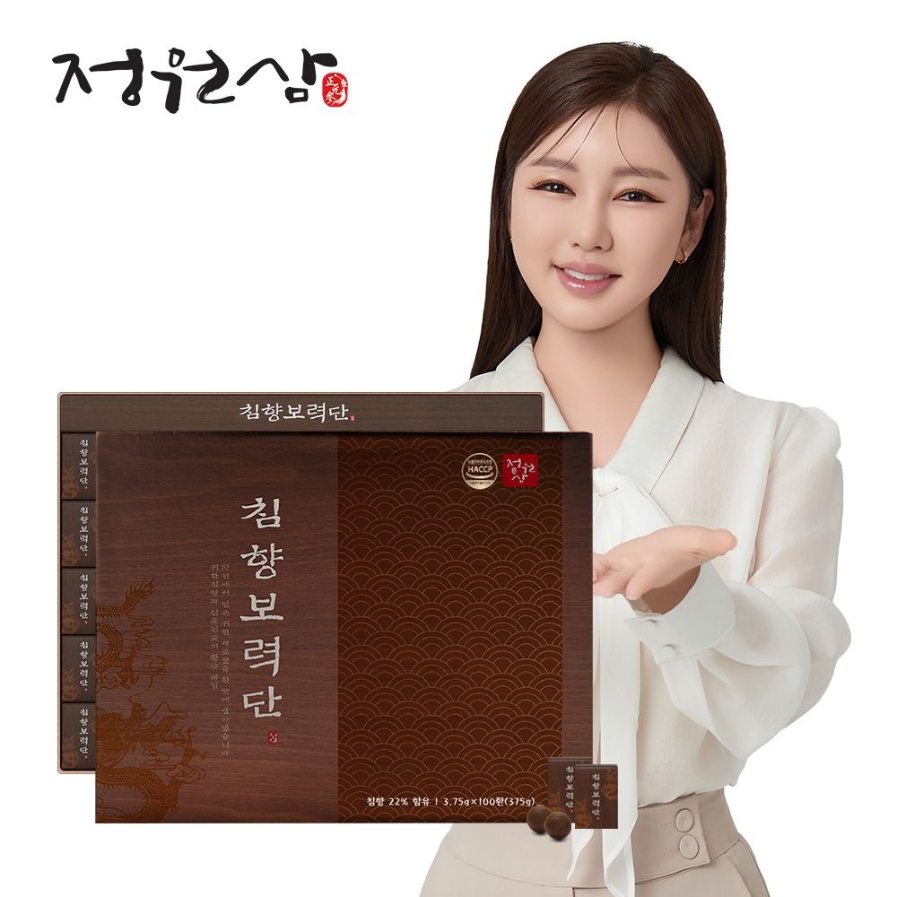 [오늘출발] 정원삼 [공식] 정원삼 침향분말 22% 고함량 침향보력단 100환 1박스
