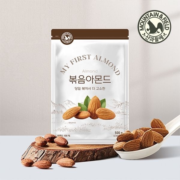 [산과들에] 당일볶음아몬드500g*2봉