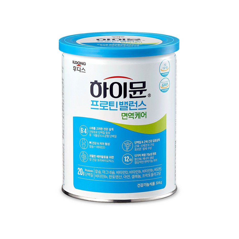 [오늘출발] 하이뮨 프로틴 밸런스 면역케어 304g 1캔