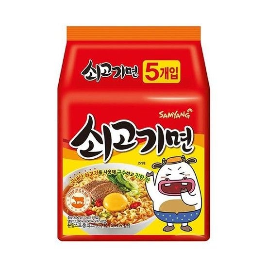 봉지라면 삼양 쇠고기면 120g 10개 (49852425) (기본)