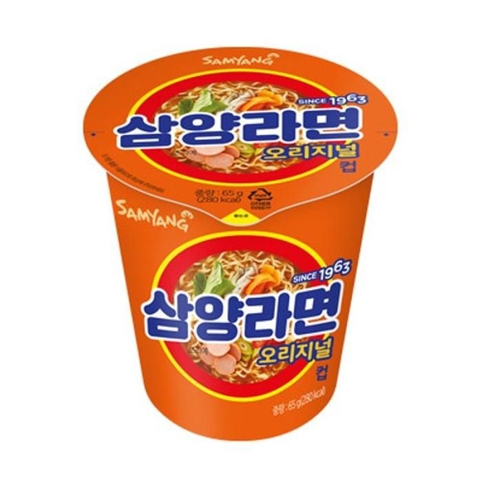 소컵라면 삼양라면 오리지널 65g 24개