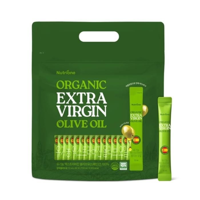 뉴트리원 유기농 엑스트라버진 올리브유 12ml x 60개 x 2개