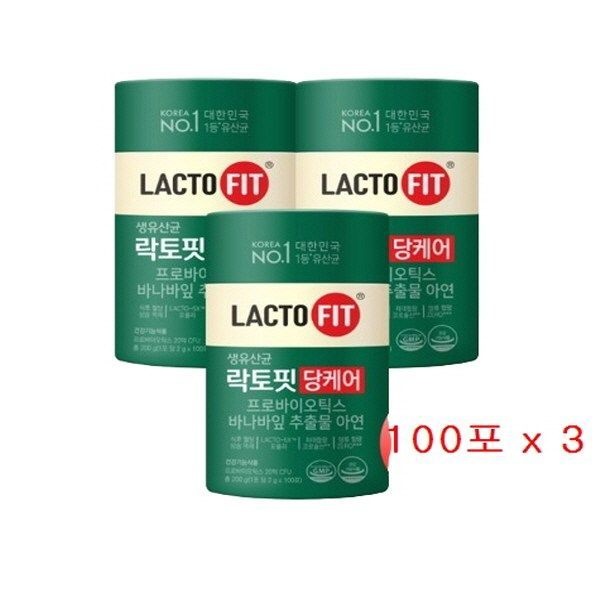 [오늘출발] 락토핏 당케어 100포 x3개