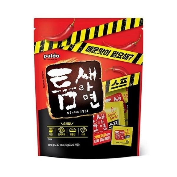 팔도 틈새라면 스프 100g 1개