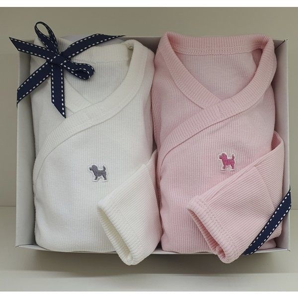 블루독베이비 사우스시티 PKWHBL.WH 블루독 바디수트SET 43170-040-1543170-040-16 ROK747