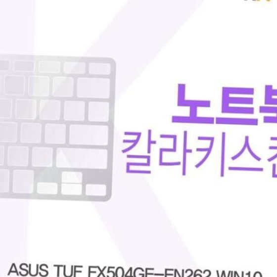 ASUS TUF FX504GE-EN262 WIN10용 칼라키스킨
