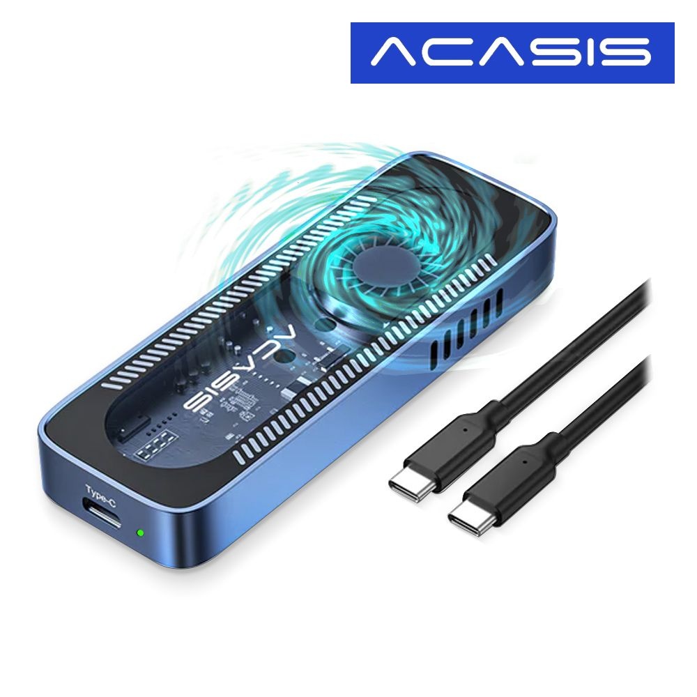 ACASIS 아카시스 EC-6608Air M.2 NVMe 10Gbps 외장SSD 케이스 SSD 외장케이스 인클로저 외장형
