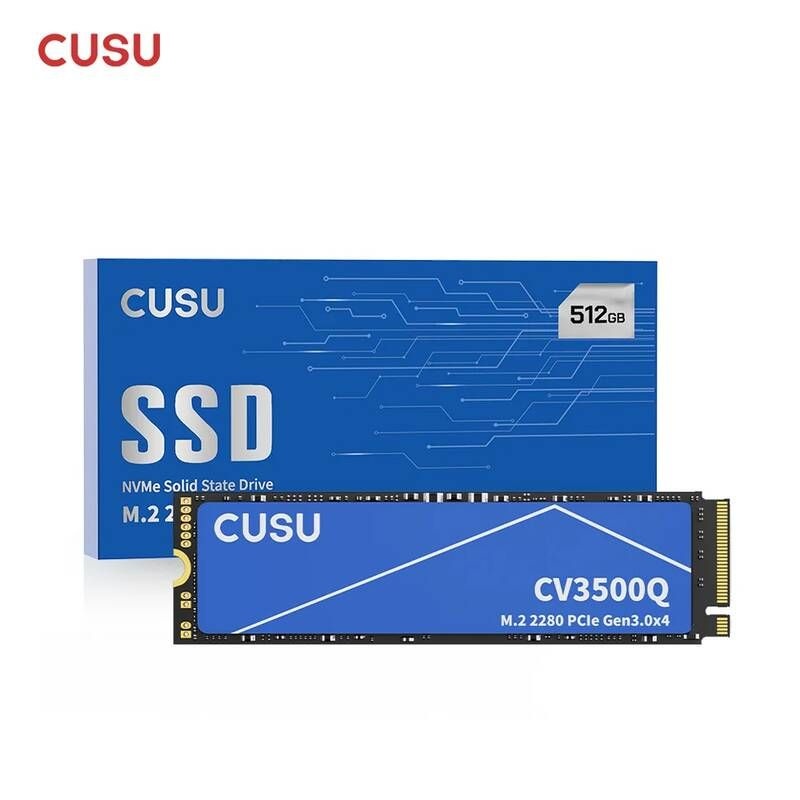 [해외] CUSU SSD M2 NVMe 512gb 1tb 2tb 내장 솔리드 스테이트 드라이브 CV3500Q 하드 디스크 M.2 2280 노트북 데스크탑용