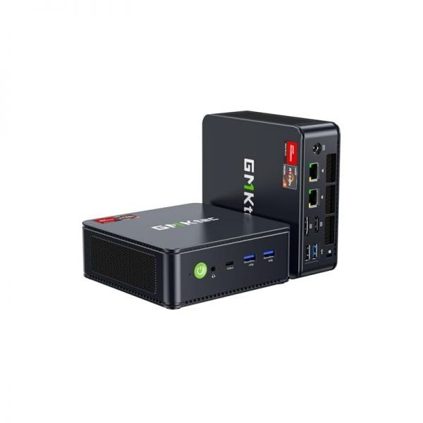 GMKtec [해외] GMKtec 게이밍 미니 PC 라이젠 7640HS 6800H 6800U 대비 성능 16GB DDR5 512GB NVMe SSD 듀얼 NIC LAN 2.5GbE WiFi 6E BT5.2 USB4 데스크탑