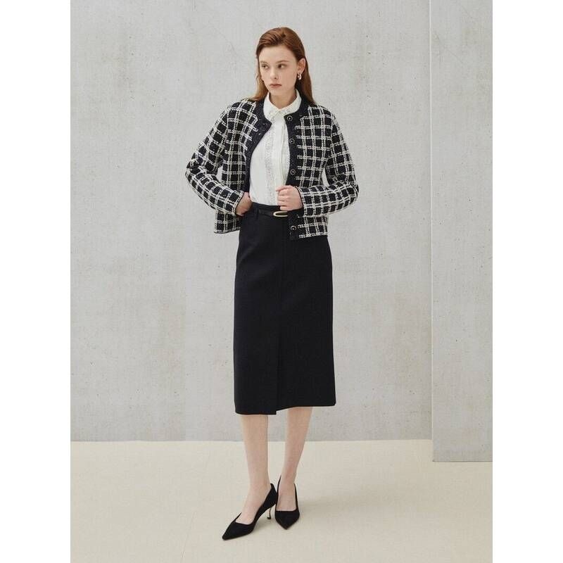 아이잗컬렉션 데일리 포멀 벨트 세트 스커트 CS3A0SK122 M7N3P8Q1 X5Y8Z3A1
