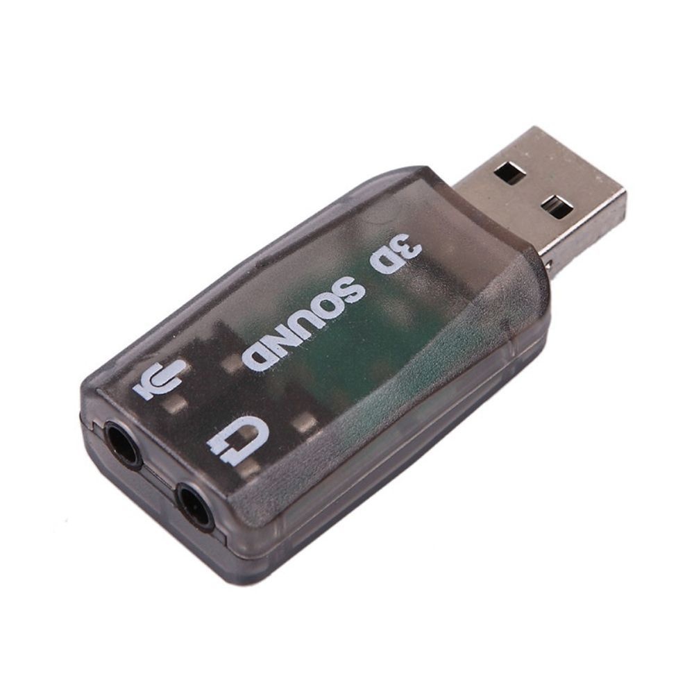 USB Virtual 5.1 채널 사운드 카드 (T-USOUND51BK)