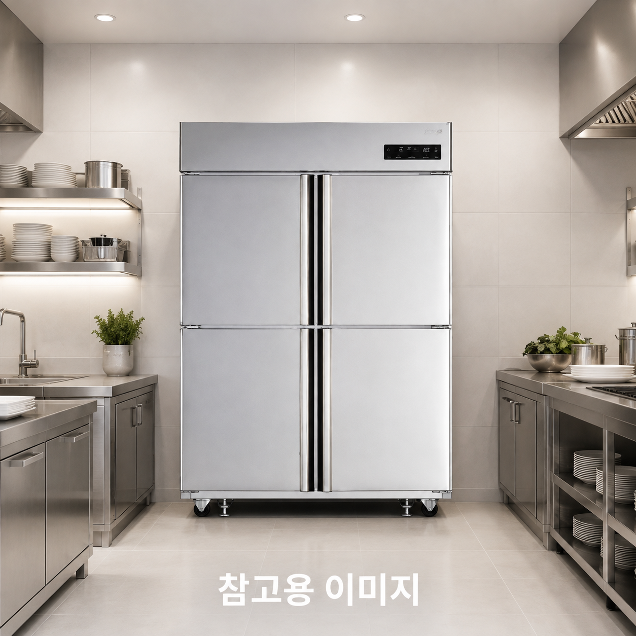LG전자 [국내 생산 정품] 업소용 비즈니스 냉장고 냉장 3칸 냉동 1칸 C110AK 1,064L 폐가전 무상 수거