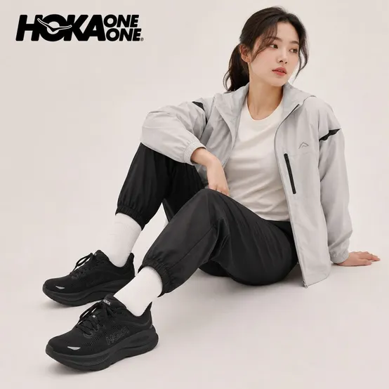 26SS 호카 본디 9 블랙 남성 러닝화 운동화 레귤러_1162011-BBLC