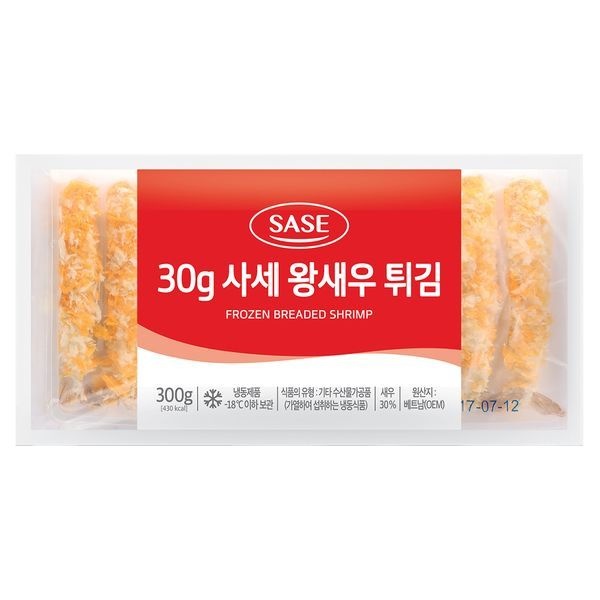 사세 [보리보리]사세 30g 왕새우 튀김 300g