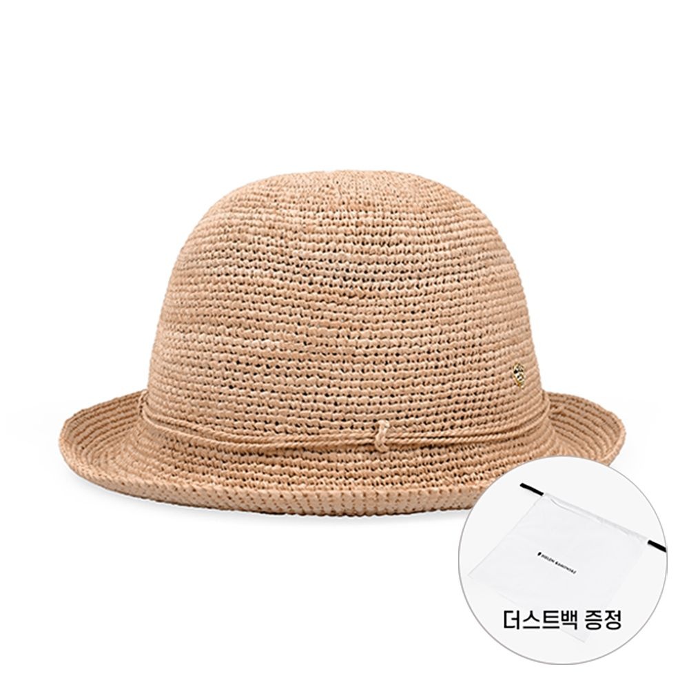 [오늘출발] 헬렌카민스키 HAT50136 NA 빌라 6 내추럴 메탈로고 클로슈 버킷햇