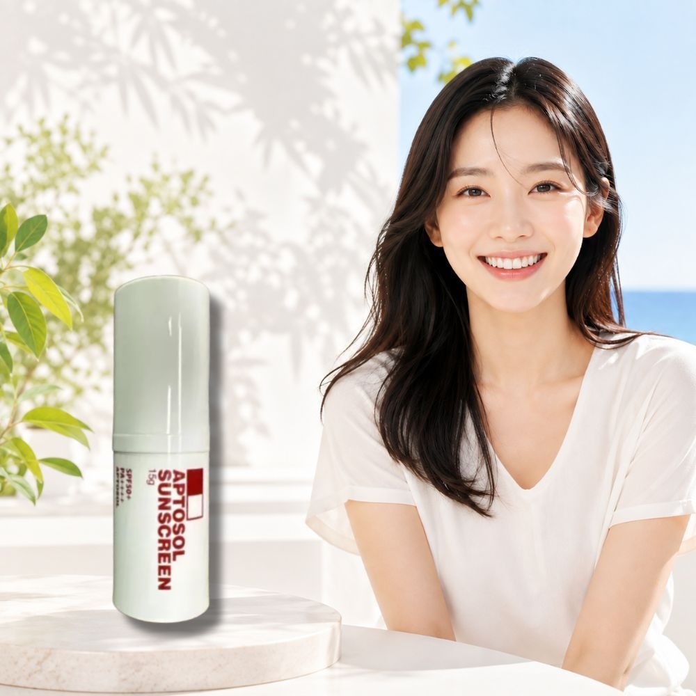 압토솔 선크림 캡슐 유기자차 썬크림 4세대 펌프형 15g, 2개