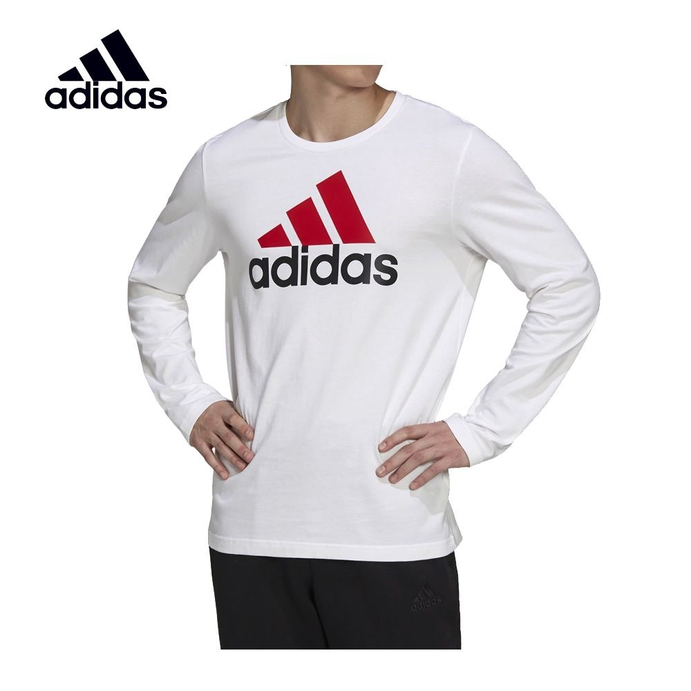 아디다스 면100% BL SJ 롱 슬리브 긴팔티셔츠 L/S-H31117 로고티