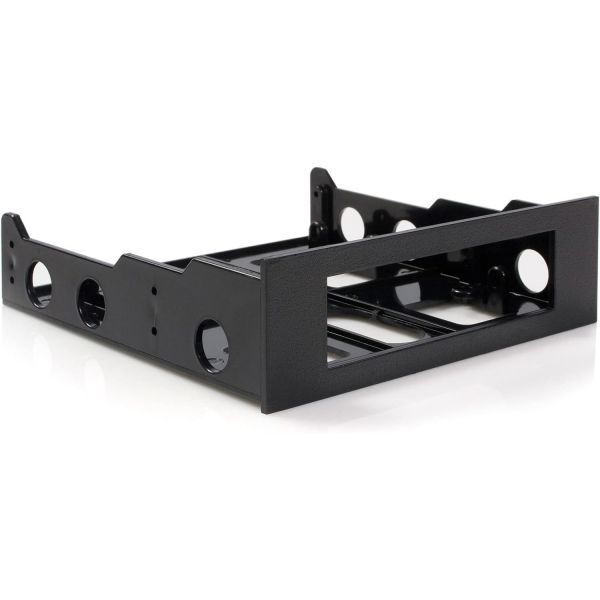 [해외] StarTech.com 8.9cm(3.5인치) 에서 13.3cm(5.25인치) 프론트 베이 어댑터, 베이에 HDD 장착, 하드 드라이브 장착 브래킷 나사