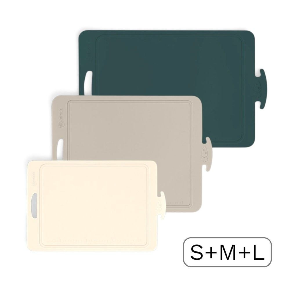 실리만 실리만 실리콘도마 3종세트 S M L 하모니 도마