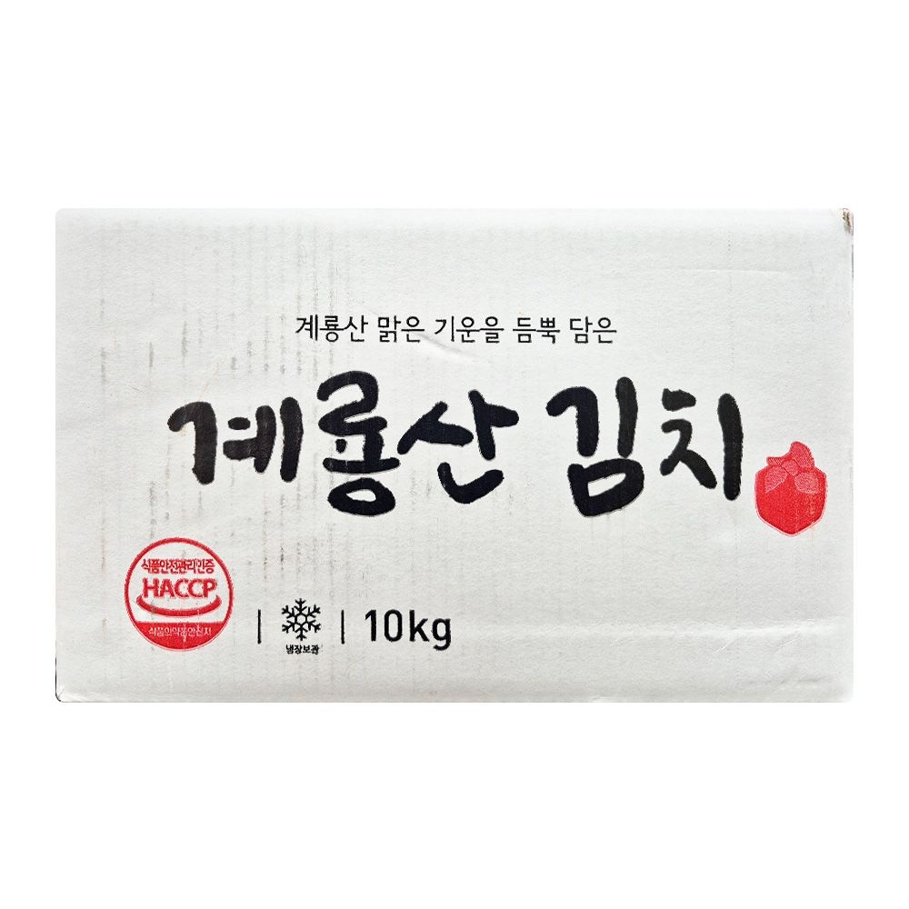 jang 국내산 계룡산 포기김치 10kg 냉장 배추김치