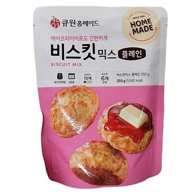 삼양사 큐원 비스킷 믹스 플레인 250g x 2개  b200300