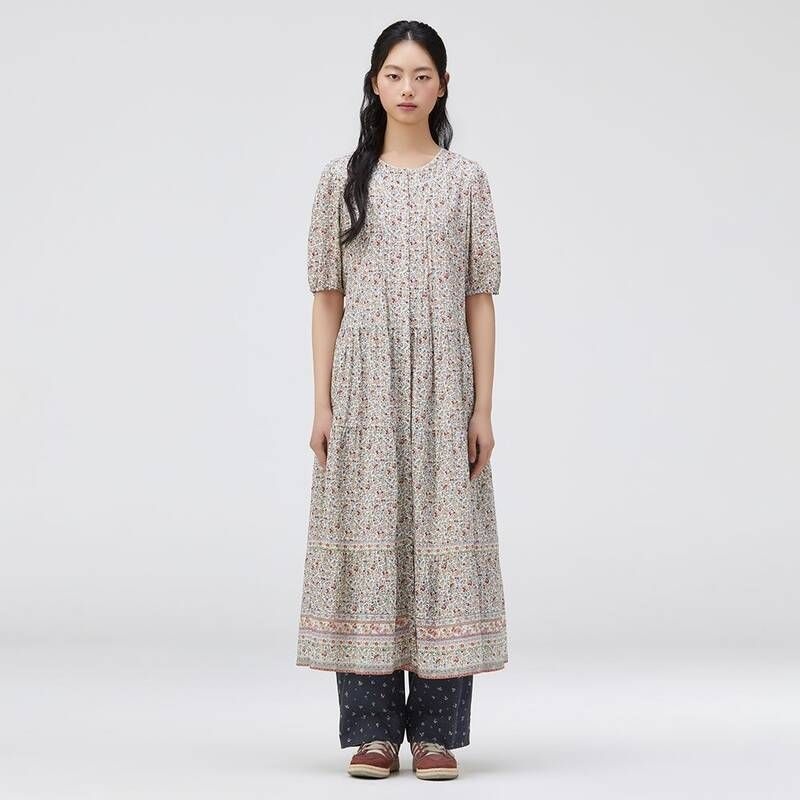 써스데이아일랜드 써스데이아일랜드 플라워 보더 스트랩 원피스 T264MOP241W C5D8E3F1 M7N3P8Q1