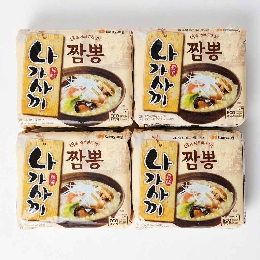 삼양 나가사끼짬뽕 20입(5입x4개) 멀티팩
