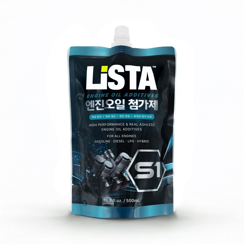 리스타 S1 엔진오일 첨가제 500ml 피카몰