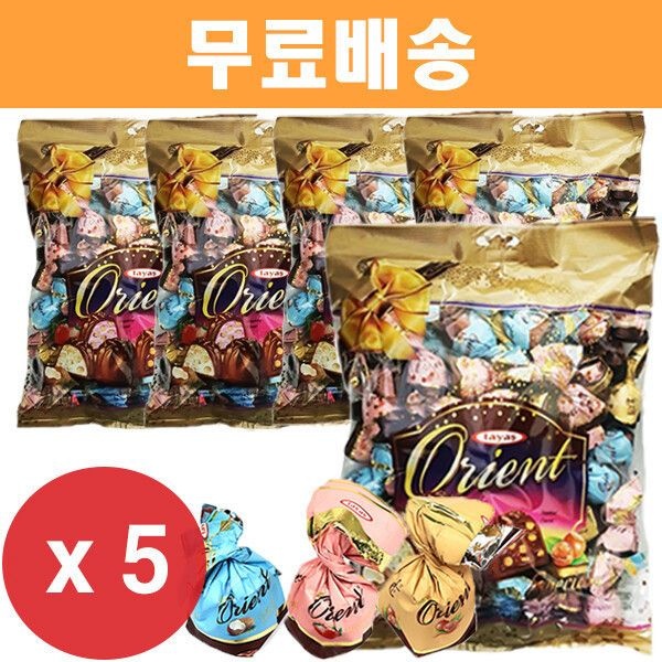 오리엔트 트러플 초콜릿 1kg x5개/로쉐/가나/초코무초