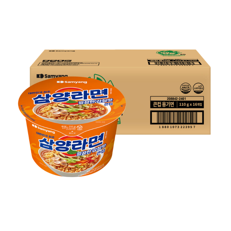 [온누리상품] 삼양 [삼양] 삼양라면 큰컵 16개입 컵라면