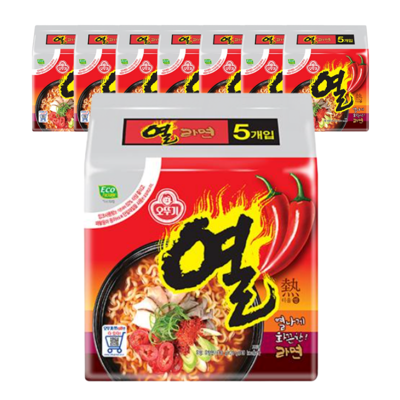 [온누리상품] 오뚜기 [오뚜기] <b>열</b><b>라면</b> <b>40</b>개입(멀티)