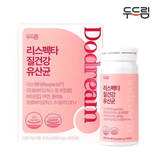 리스펙타 질 건강 생유산균 30캡슐 (1개월분)