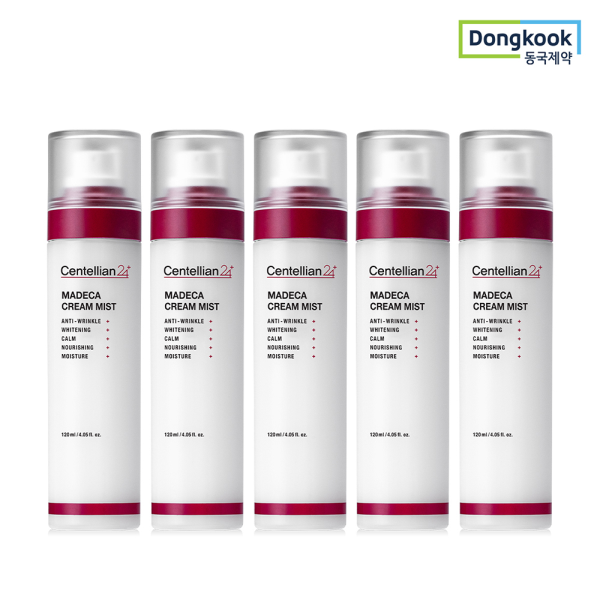 센텔리안24 [패션플러스][센텔리안24]센텔리안24 마데카 크림 미스트 120ml 5개 병풀추출물 TECA  진정 광채 보습