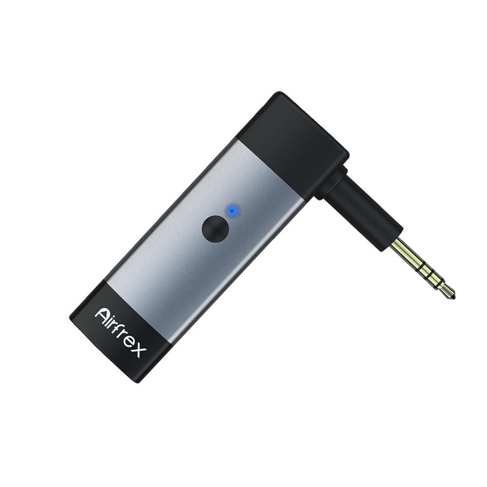 [해외] Airfrex Sennheiser HD598 / HD598Cs HD598SE HD595 HD599 HD559 HD569 HD579 HD518 HD558 헤드폰용 블루투스 어댑터 마이크 2.5mm 잭 포함