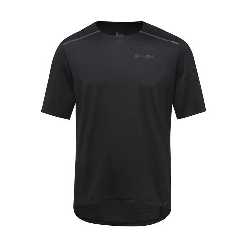 고어웨어 GOREWEAR 콘테스트 2.0 티 - 블랙 남성용 반팔