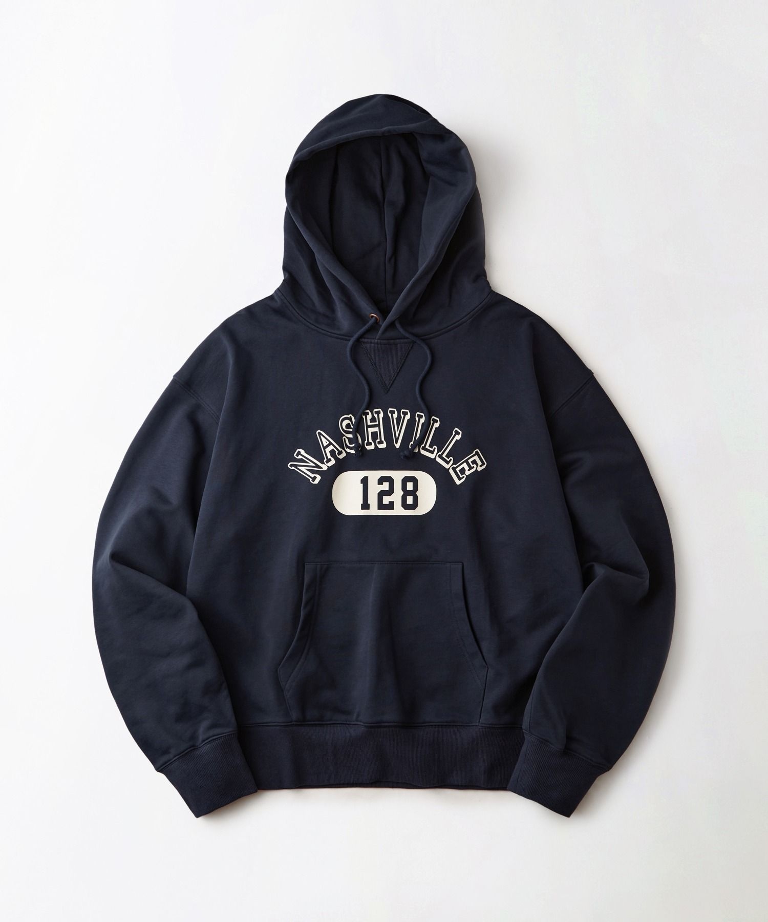 OUTSTANDING&CO [매장정품] 아웃스탠딩 V.S.C HOOD SWEAT(N VILLE)_NAVY OS26SSHD11NA