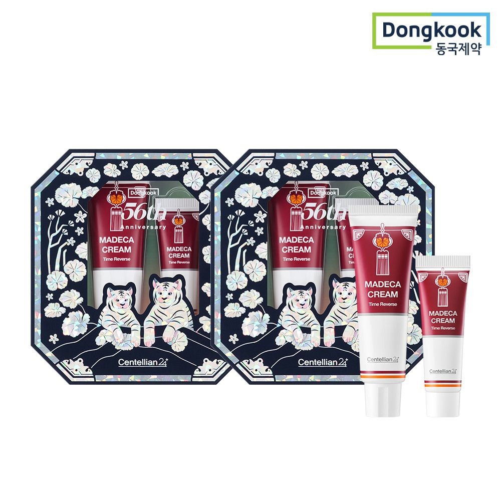 센텔리안24 [패션플러스][센텔리안24]마데카크림 타임리버스 56주년기념에디션 (50ml+15ml) 2개 탄력 잡티 진정 모공 TECA 테카