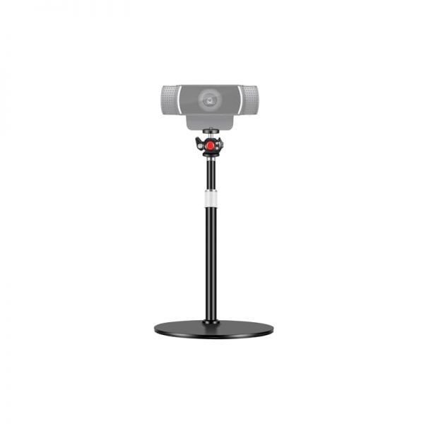[해외] Nycetek 데스크용 웹캠 삼각대: Logitech 로지텍 Brio C920 C922 C615 C930e용 스탠드 높이 각도 조절 가능 가볍고 라이브 스