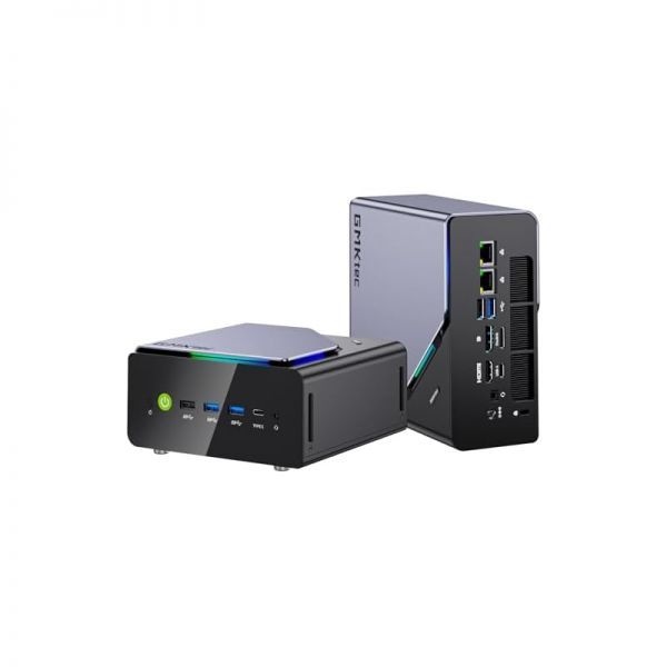 GMKtec [해외] GMKtec K12 게이밍 미니 PC OcuLink AMD Ryzen 7 H255 8745HS 업그레이드 32GB DDR5 RAM 512GB SSD 데스크탑 컴퓨터 Radeon 780M 그래픽
