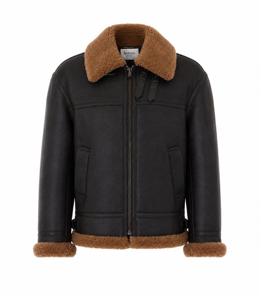 생로랑 26 F/W 생로랑 레더 바이커 자켓 A000H8/YCOW21161 B0012289646