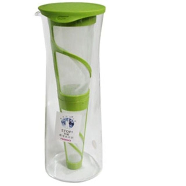하리오 회오리 녹차 물병 1000ml 거름망 텀블러 냉침용 차우림병 거름망물병
